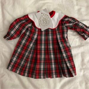 The Beaufort Bonnet Company Doll Christmas Dress